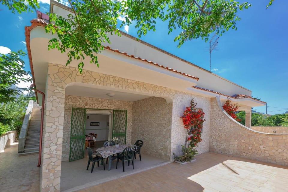 Property building, Patio