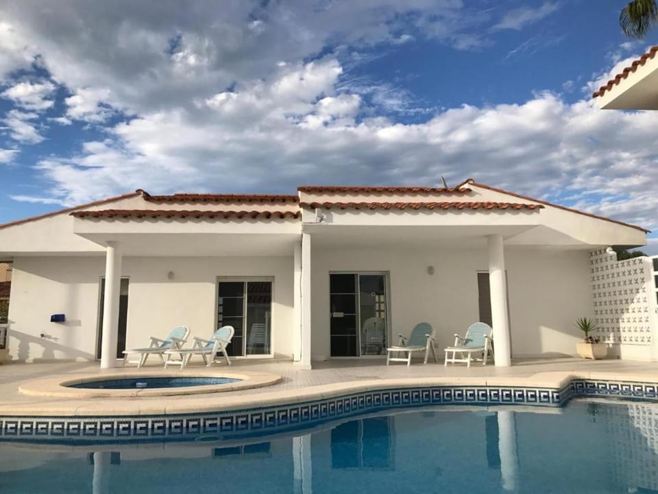 Property building, Patio, Day, Pool view, Swimming pool