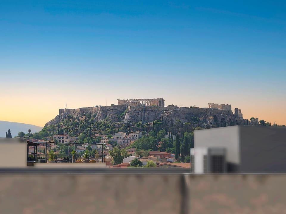 Nearby landmark, Natural landscape, City view, Landmark view