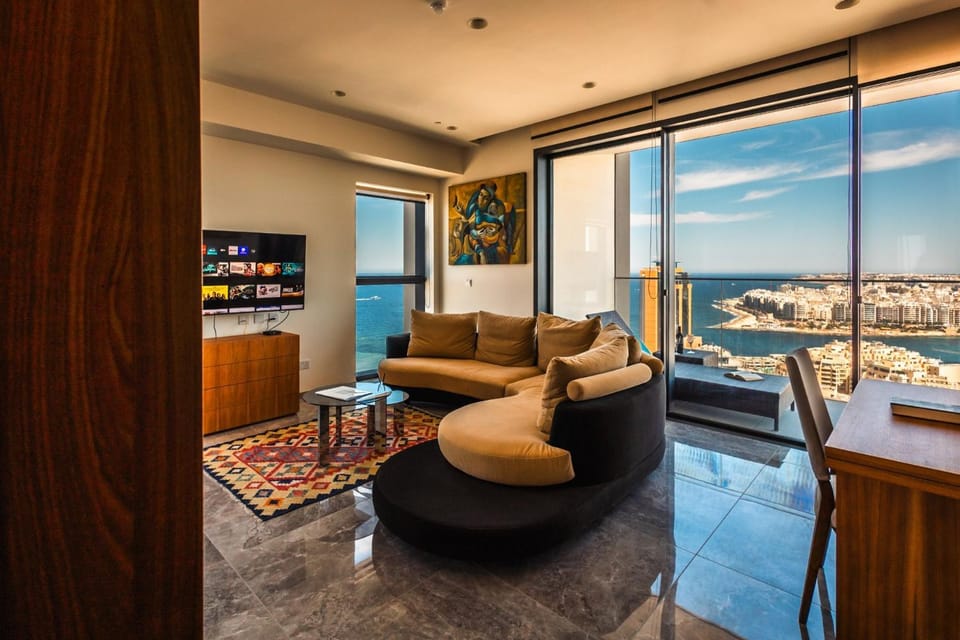 Living room, Sea view