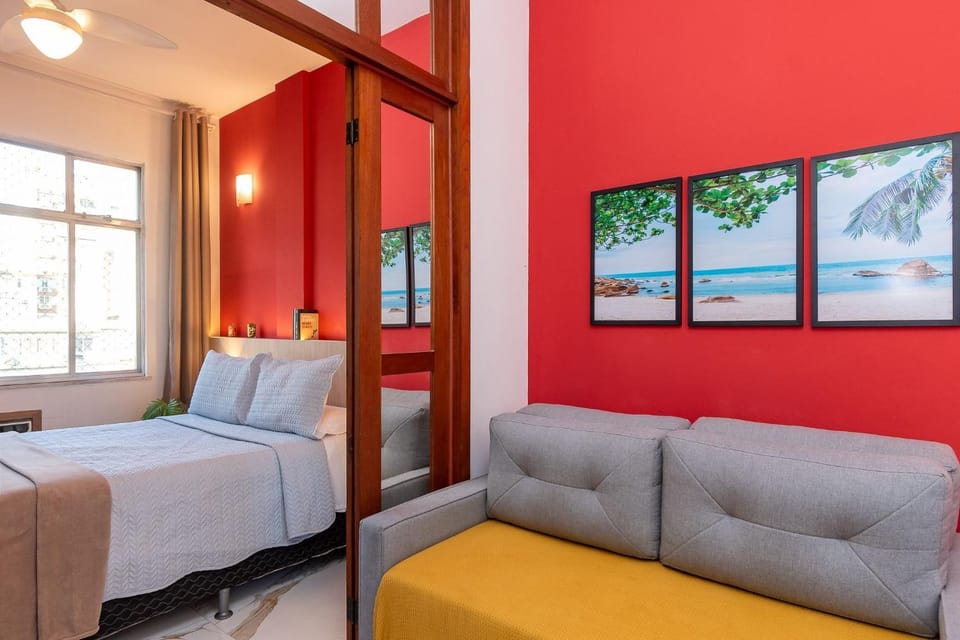 Copa Studio - Vista mar lateral Apartment in Rio de Janeiro