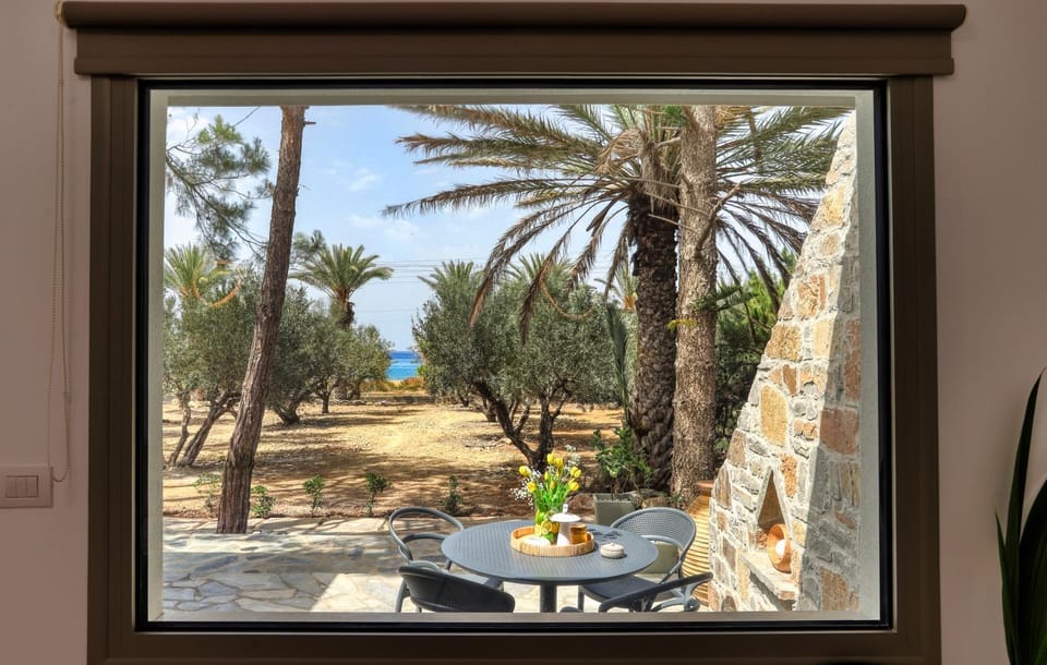 Patio, Natural landscape, Sea view