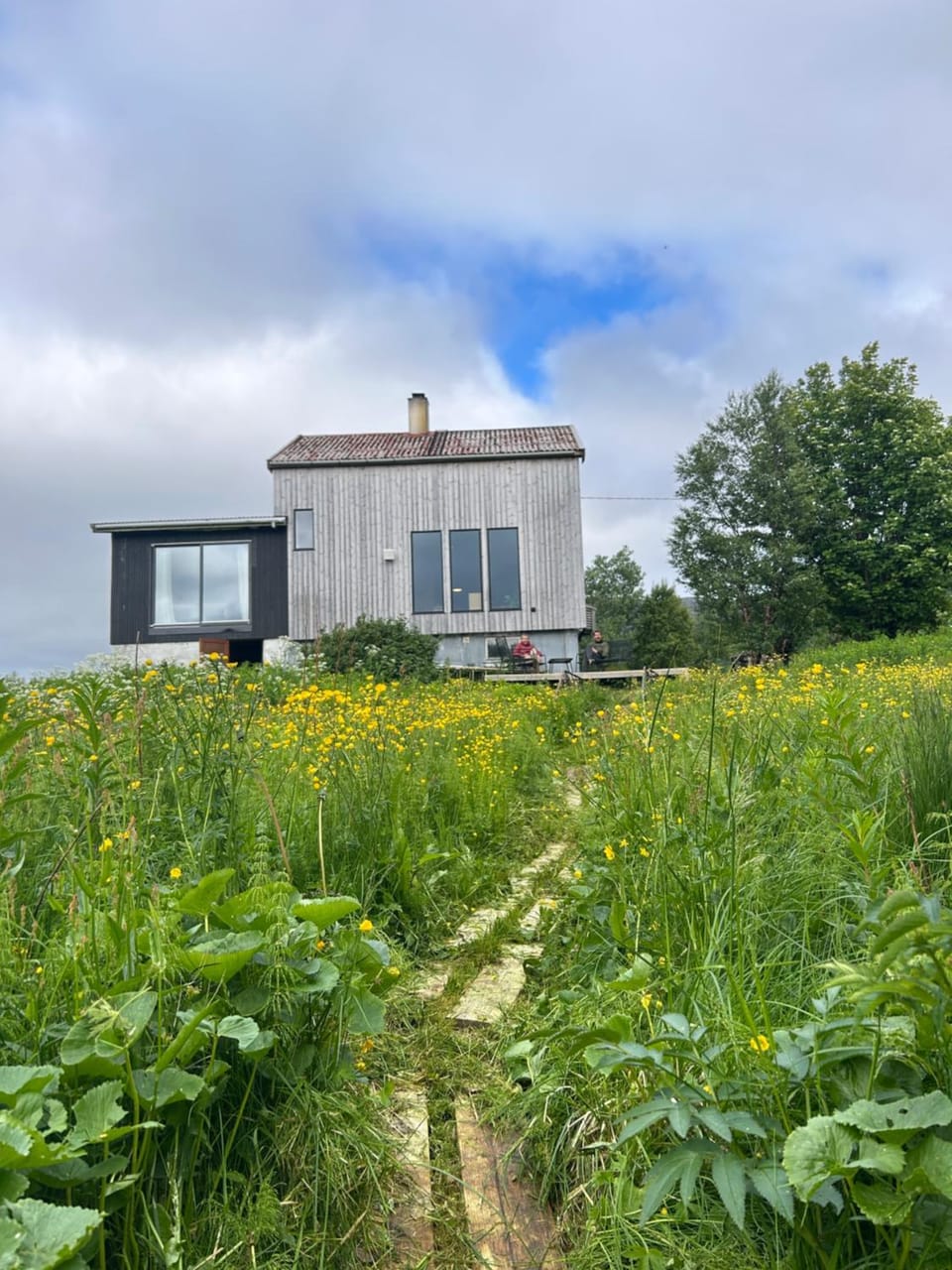 Property building, Natural landscape, Garden, Garden view
