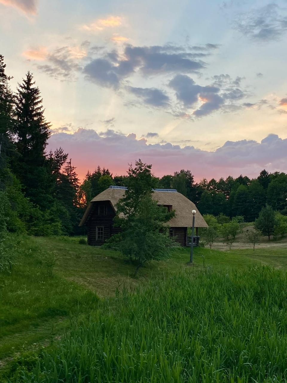 Natural landscape, Sunset