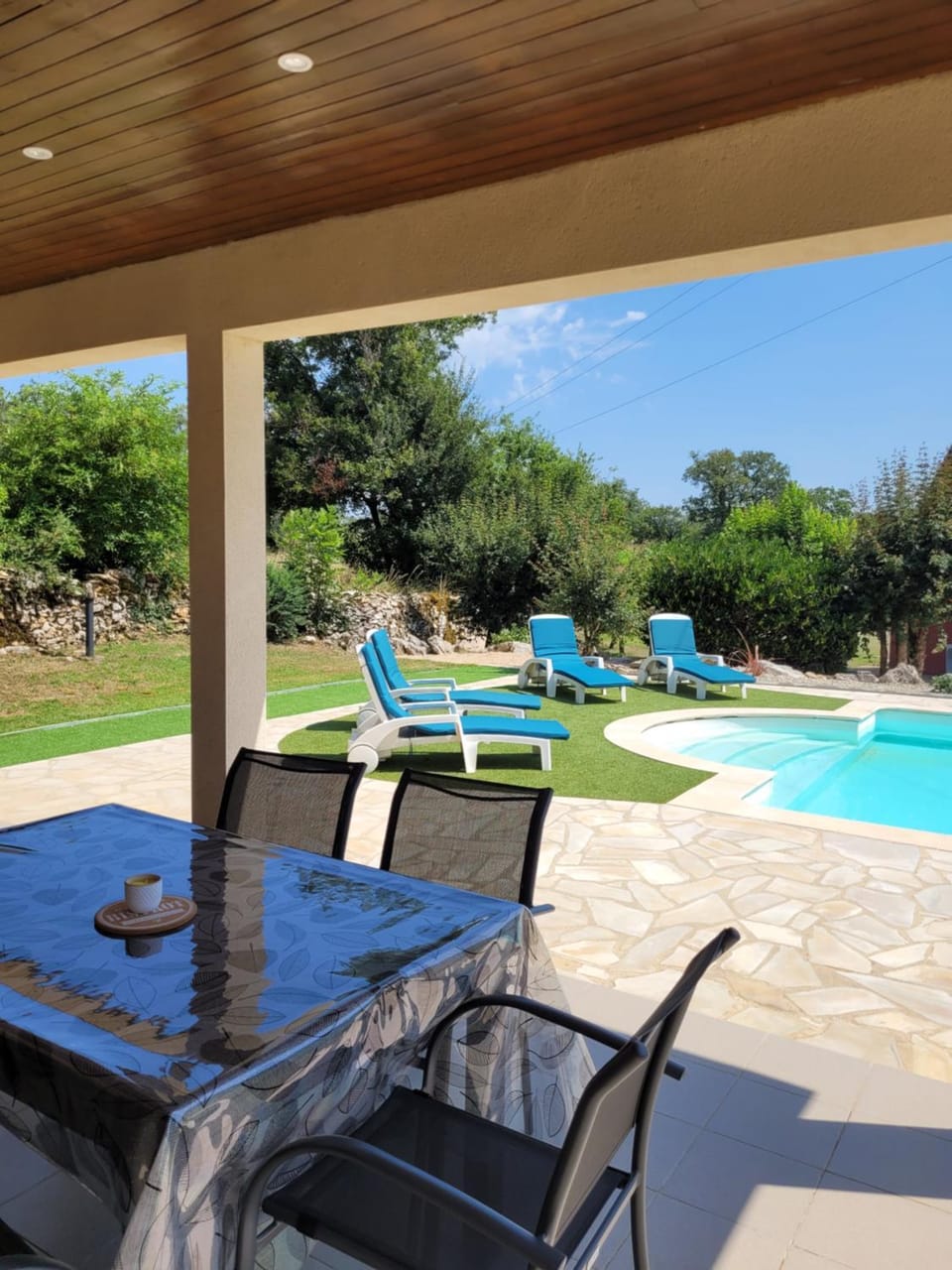 Patio, Garden, Garden view, Pool view, Swimming pool, sunbed