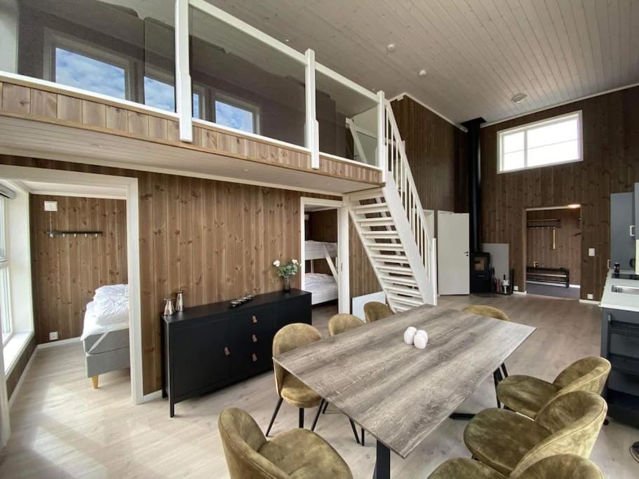 Trivelig og nylig oppført hytte med innendørs peis House in Viken, Norway