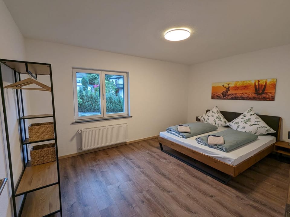 Bed, Photo of the whole room, Bedroom, wardrobe