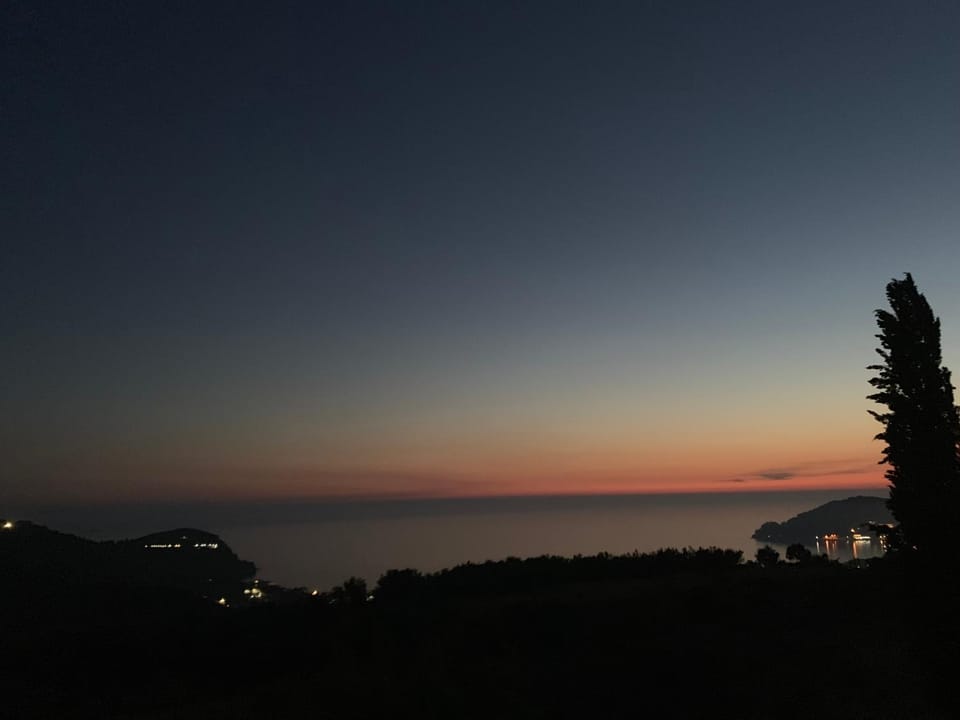 Sea view, Sunset