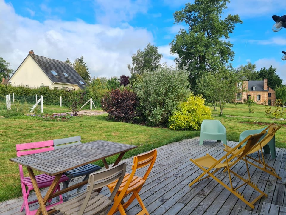 Patio, Garden, Garden view