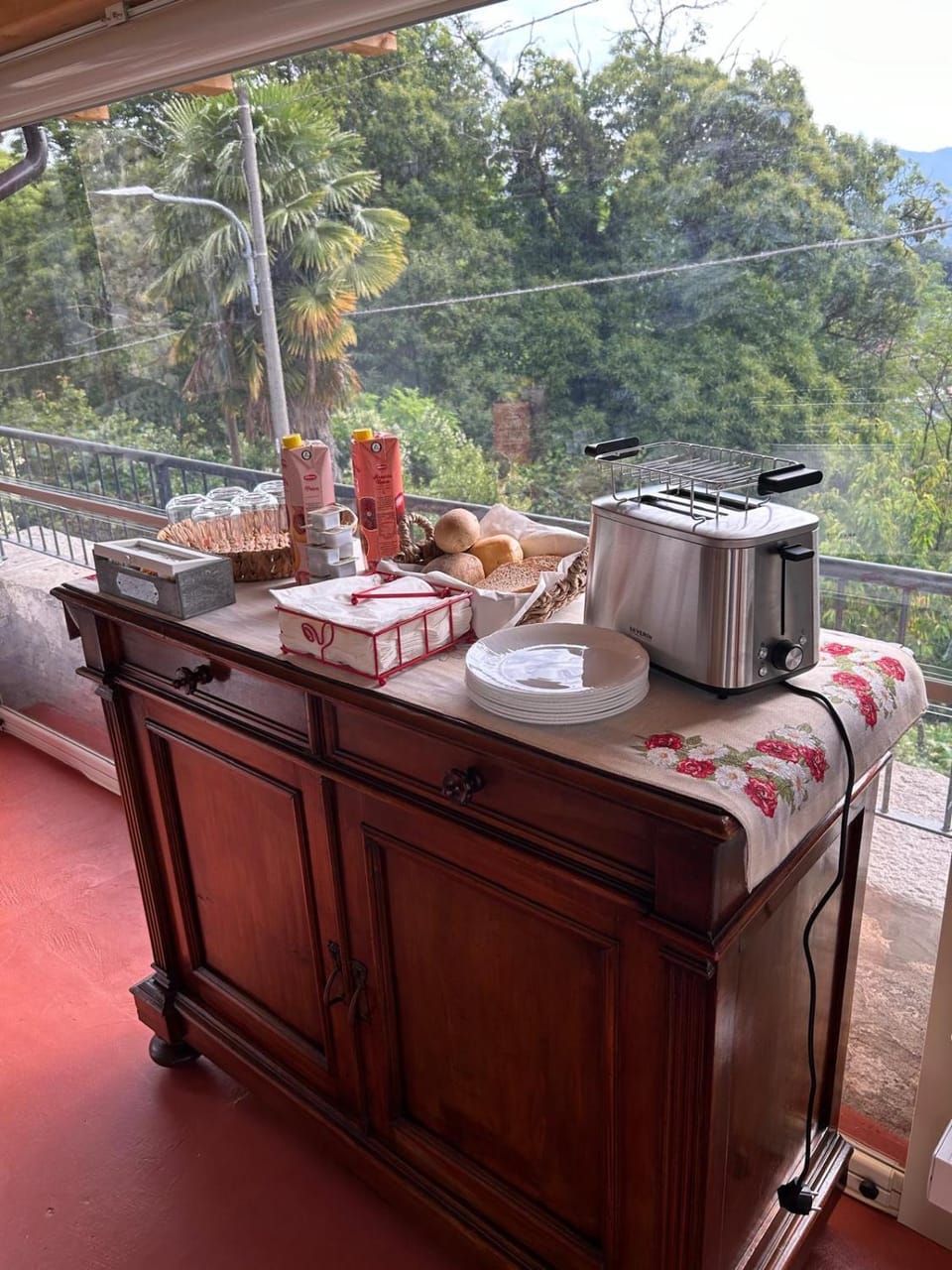 Buffet breakfast