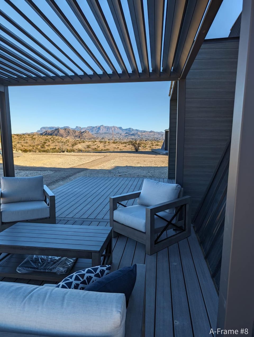 Stardust Big Bend Luxury A-Frame#8 with a fab view House in Big Bend National Park