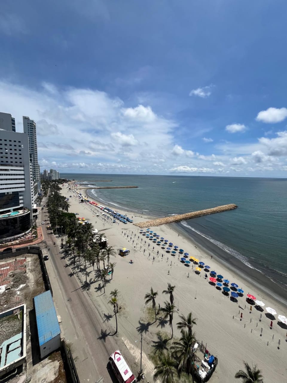 Bird's eye view, Beach, Sea view