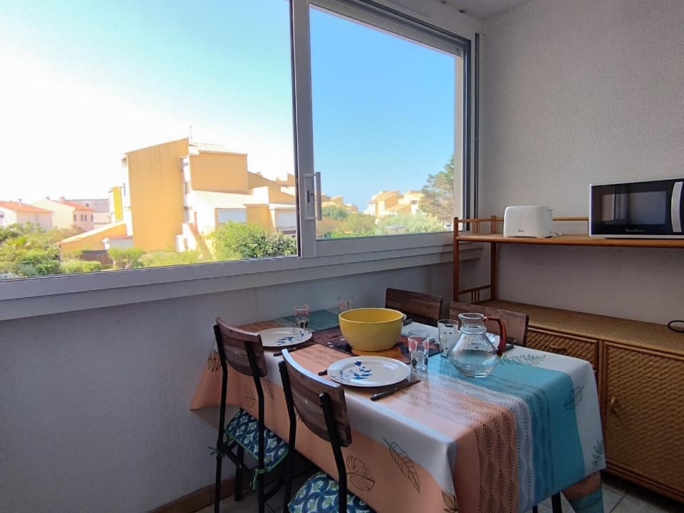 Confortable T2 à Narbonne Plage - 28m2, Proche Mer, 4 Pers, Tout Équipé - FR-1-795-9 Apartment in Narbonne