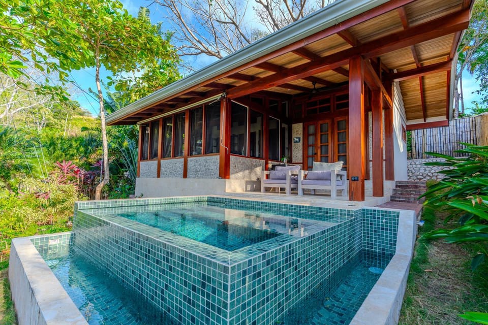 Patio, Garden, Swimming pool