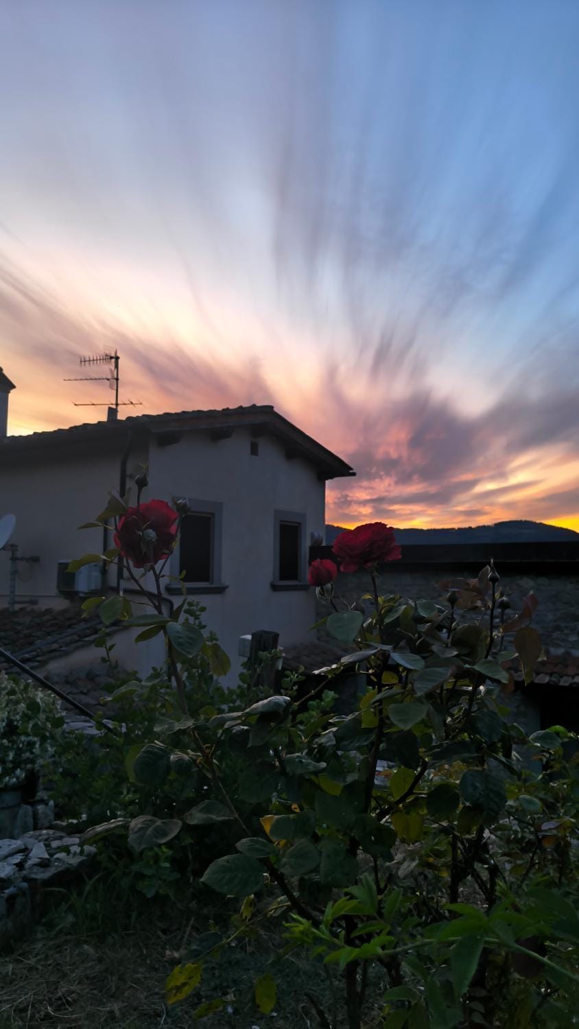 Property building, Sunset