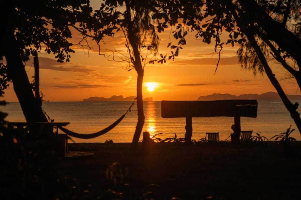 Natural landscape, Beach, Sea view, Sunset