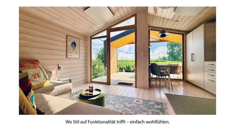 110 Tiny House mit traumhaftem Blick über die Wiese House in Mecklenburg-Vorpommern, Germany