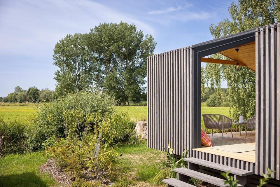 110 Tiny House mit traumhaftem Blick über die Wiese House in Mecklenburg-Vorpommern, Germany
