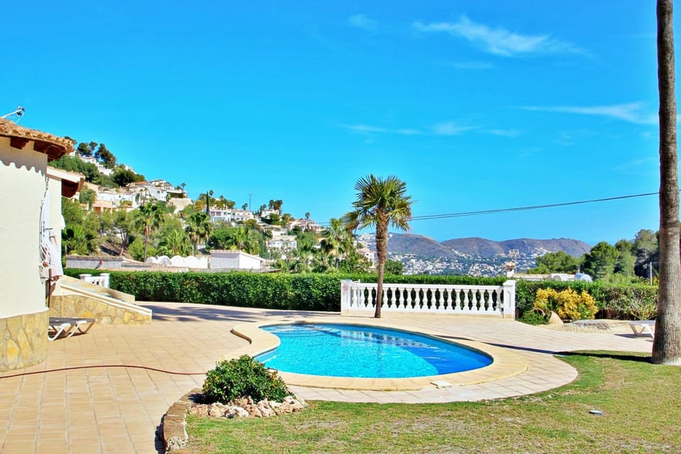 Alldo - hill side with private pool in Moraira Villa in Marina Alta