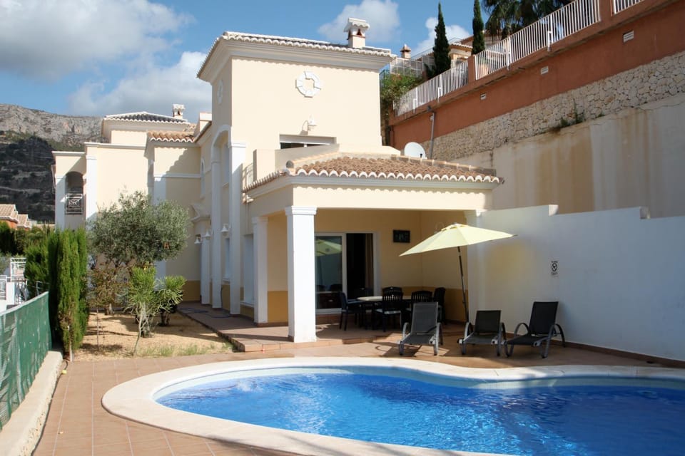 Canuta Mar 14- two story holiday home villa in Calpe House in Calp
