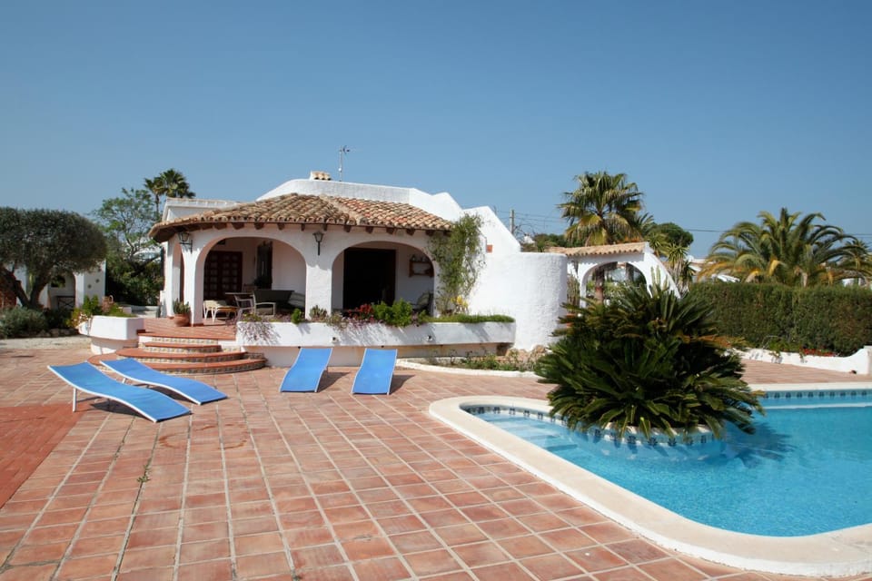 El Barraco - sea view villa with private pool in Moraira House in Marina Alta