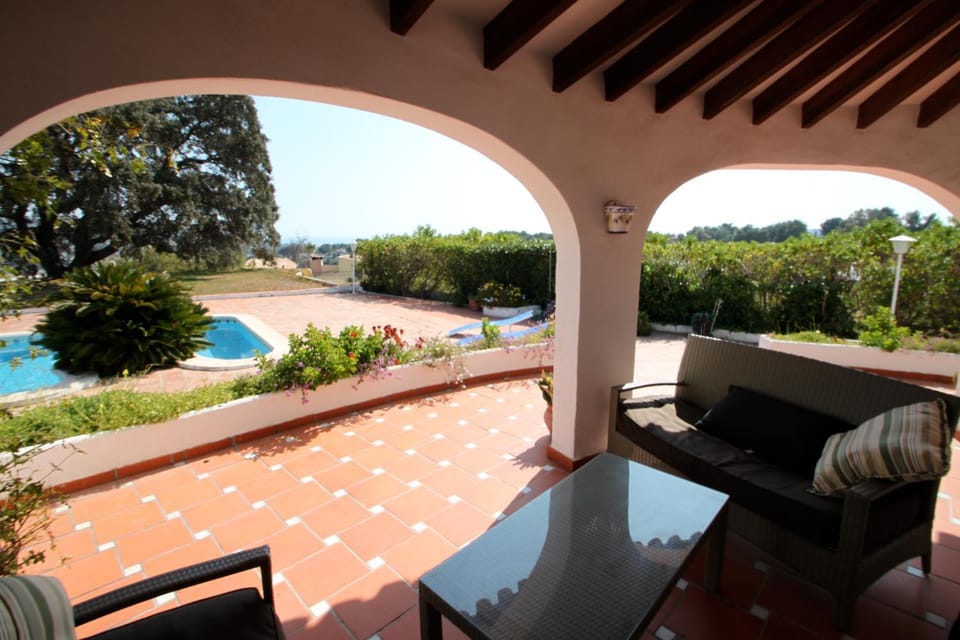 El Barraco - sea view villa with private pool in Moraira House in Marina Alta