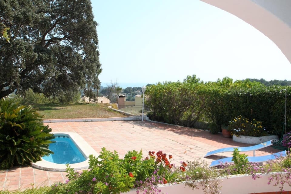 El Barraco - sea view villa with private pool in Moraira House in Marina Alta