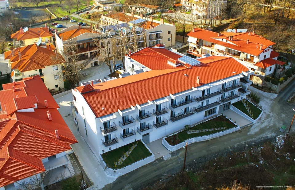 Neighbourhood, Natural landscape, Bird's eye view, Garden