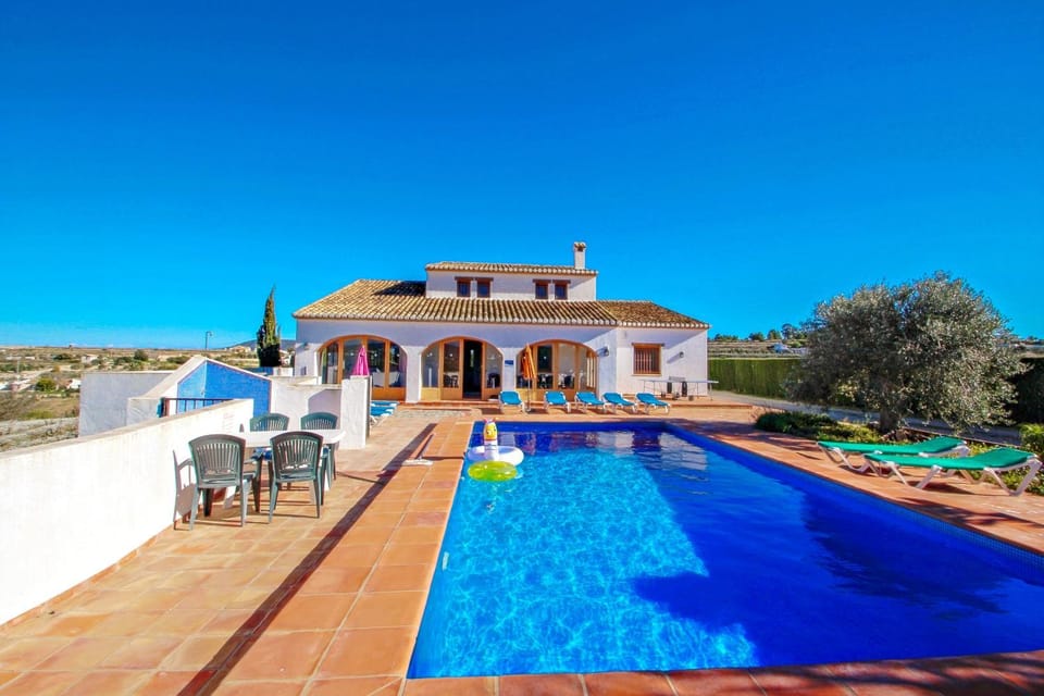 Finca Pepa - beautiful little house in pretty grounds with lovely views in Benissa Villa in Marina Alta