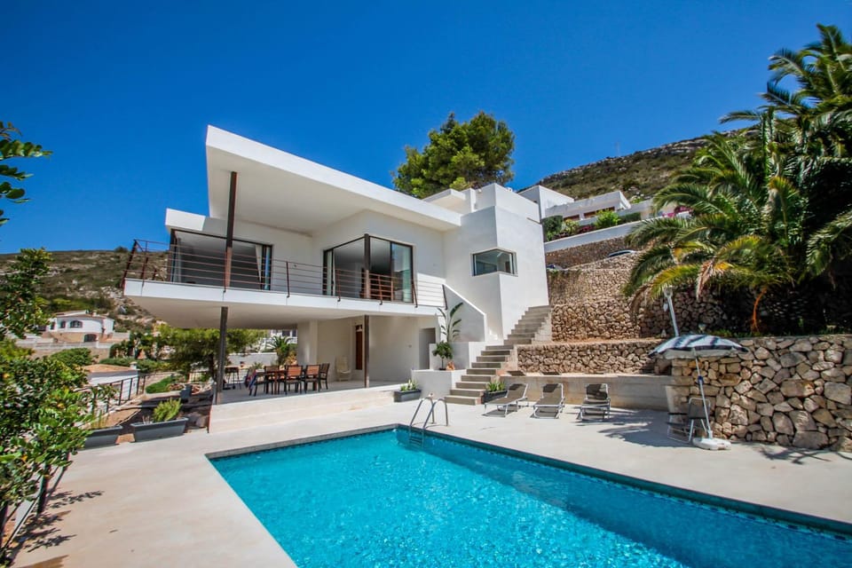 Laja - panoramic hillside holiday house in Moraira Villa in Marina Alta