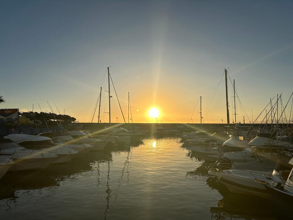 Sea view, Sunset