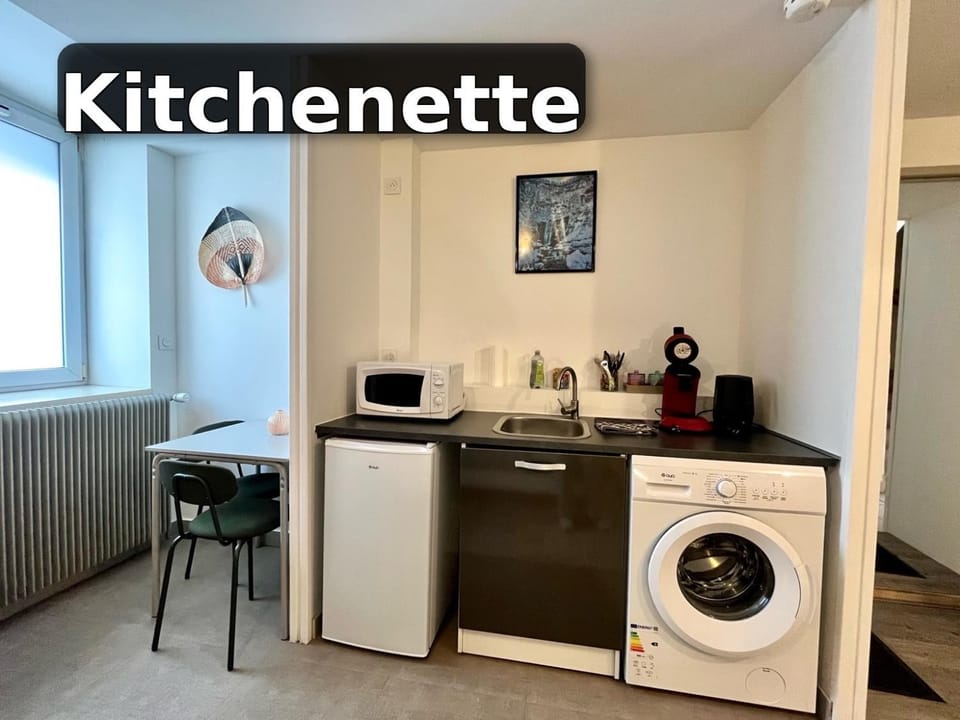 Le ptit chez soi by LPNL Studio confort RDC, Lit Queen, Arrivée autonome Apartment in Auvergne-Rhône-Alpes