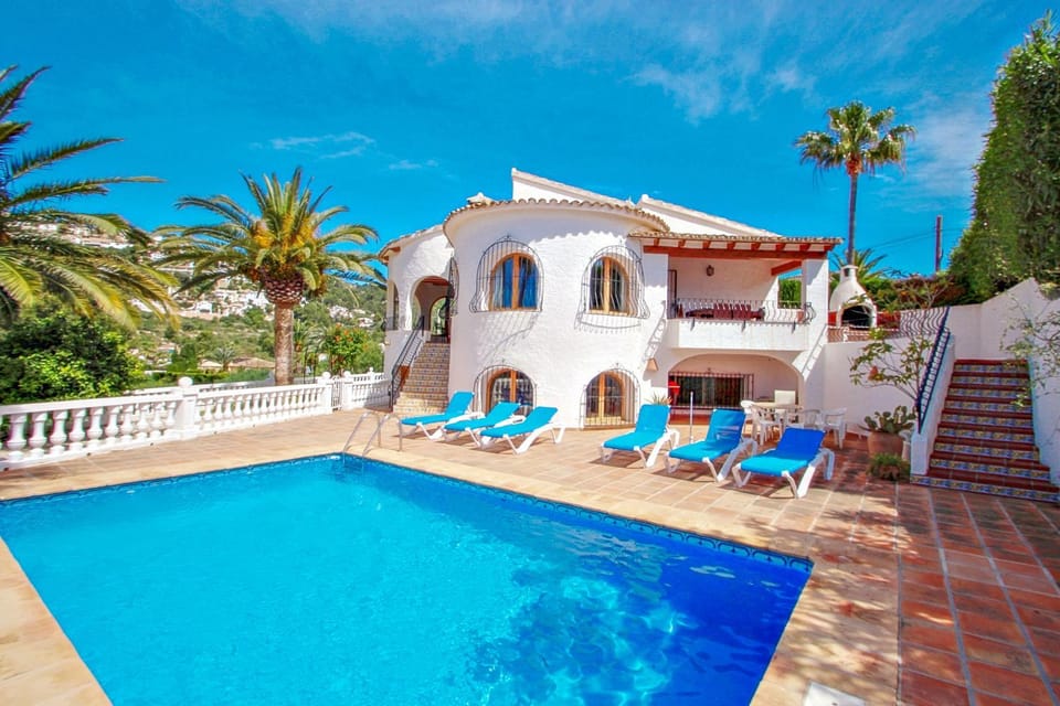 San Jaime-19M - sea view villa with private pool in Moraira Villa in Marina Alta