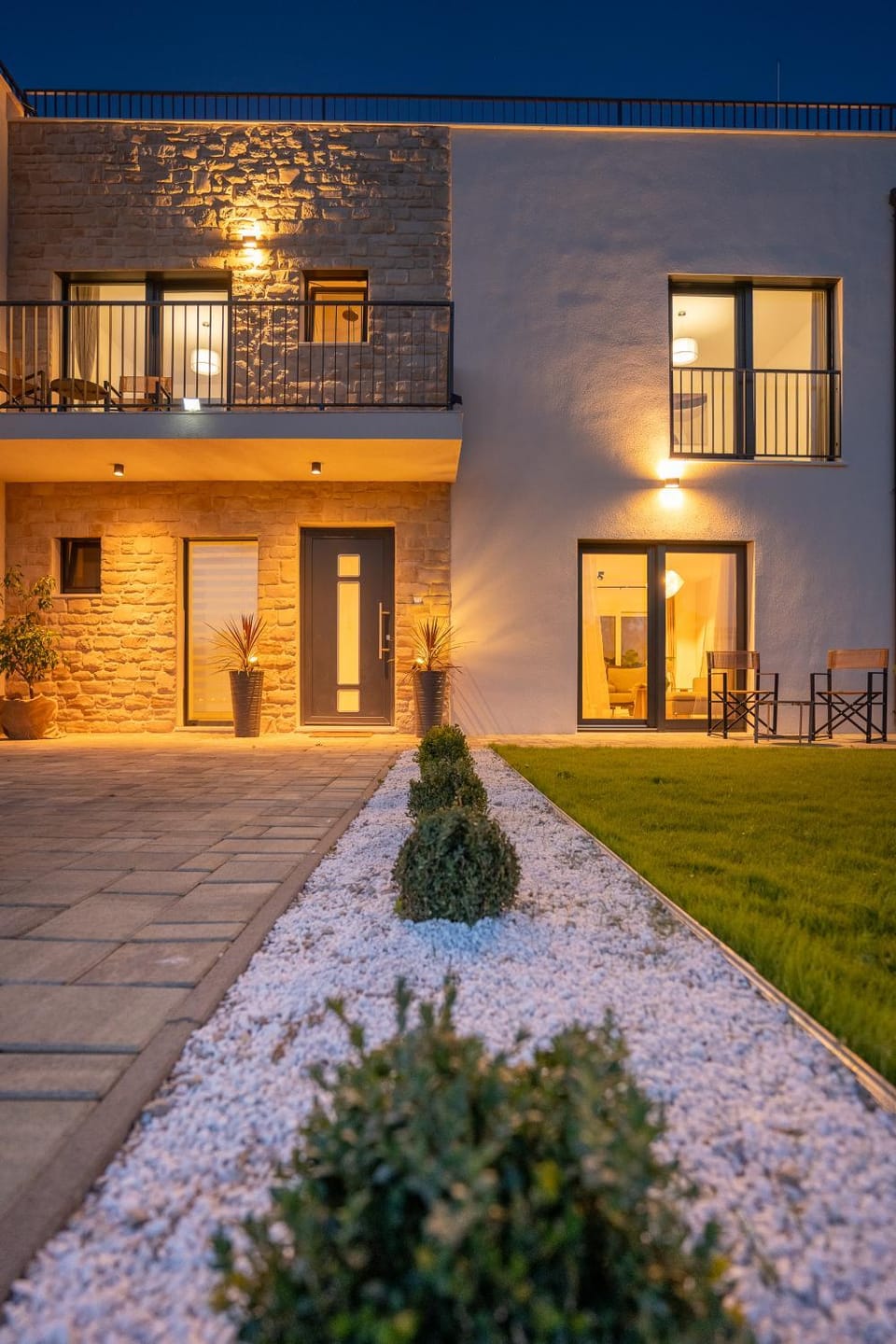 Property building, Garden