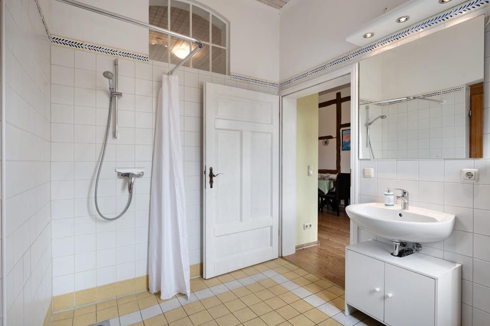 Bathroom, Living room