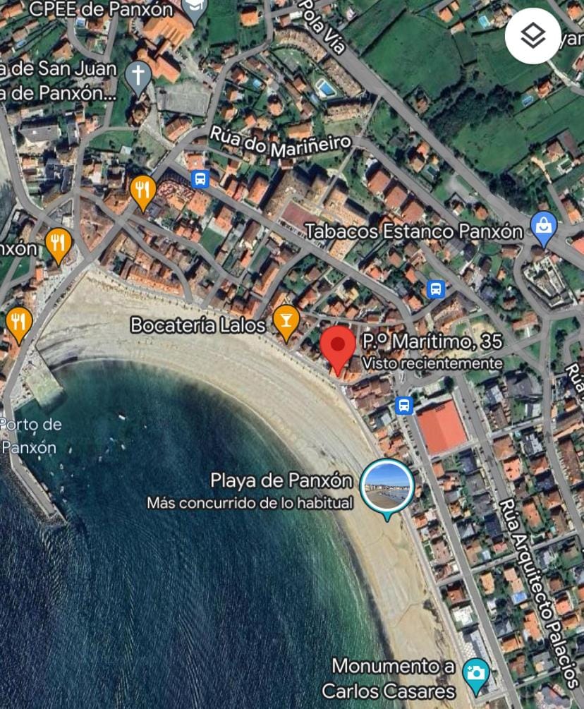 Panxón Primera Linea Mar Apartment in Viana do Castelo District, Portugal