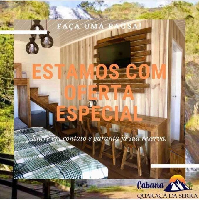 Cabana Quaraçá da Serra Chalet in Urubici