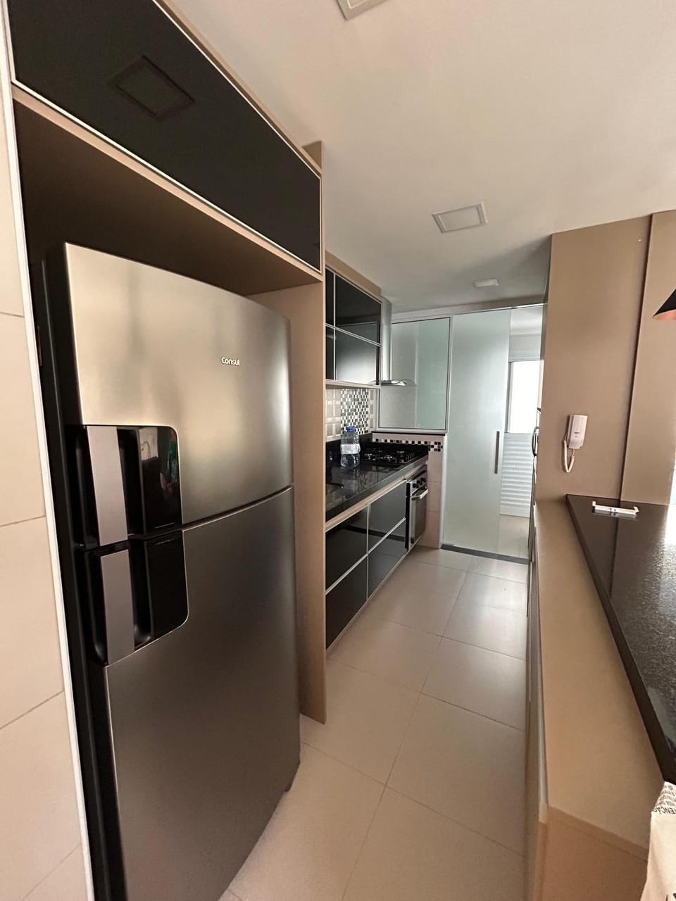 Novo na quadra da praia Apartment in Santos