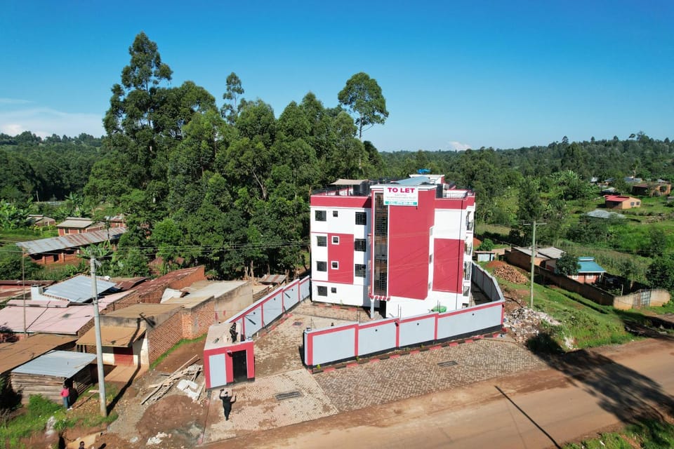 Property building, Neighbourhood, Natural landscape, Bird's eye view, Street view