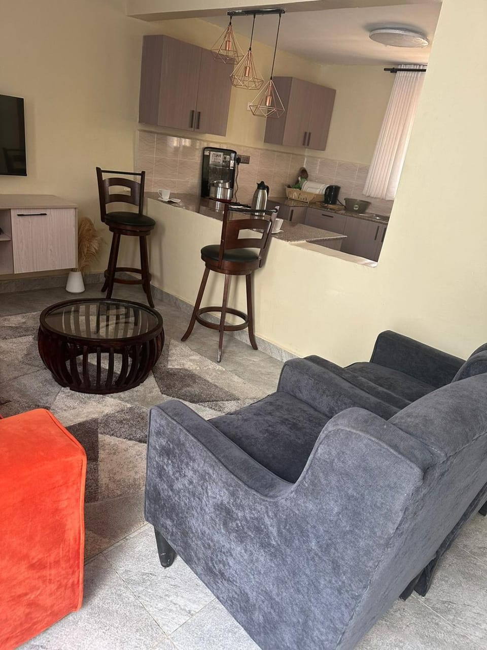 Living room, Dining area