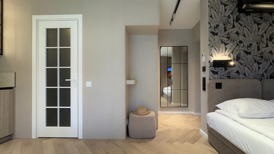 Bed, Photo of the whole room, Bedroom, wardrobe