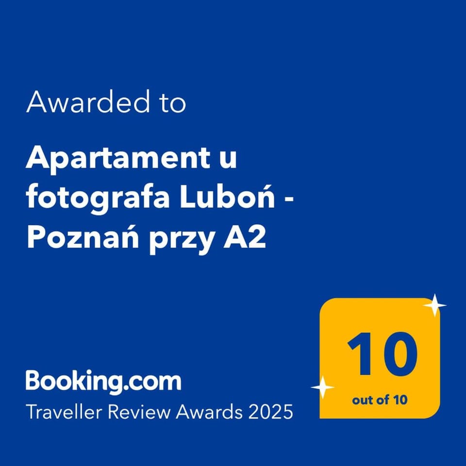 Apartament u fotografa Luboń - Poznań przy A2 Apartment in Poznan
