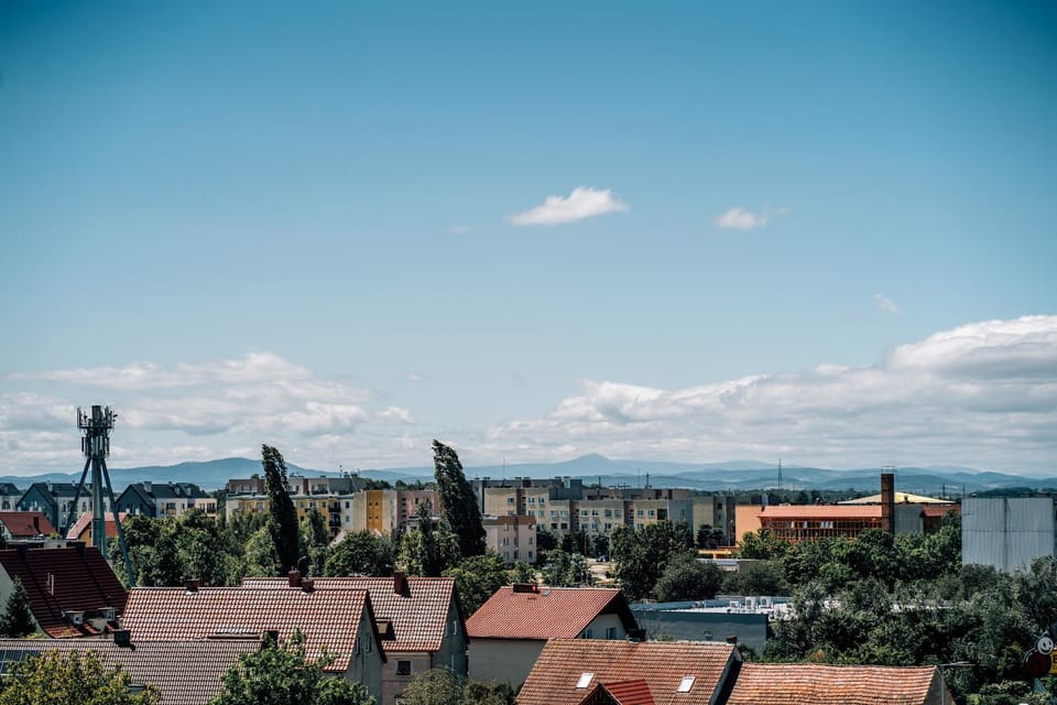 Natural landscape, Bird's eye view, City view