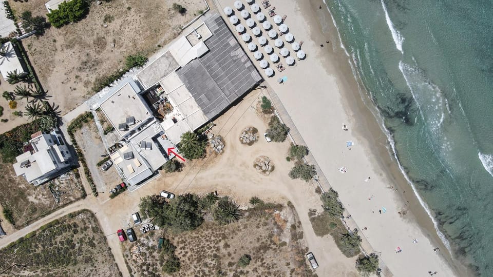 Bird's eye view, Beach