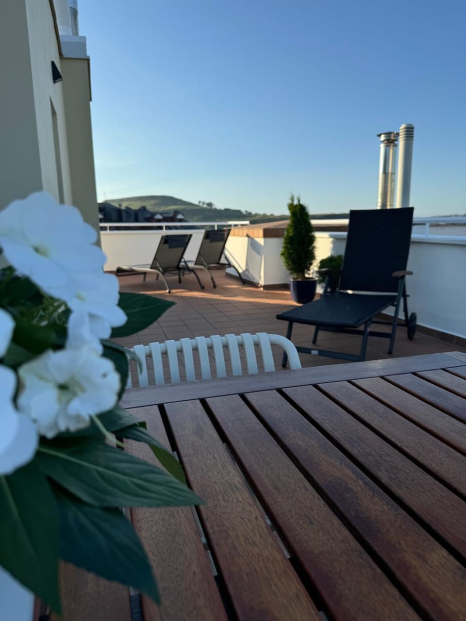 Day, View (from property/room), Balcony/Terrace, sunbed