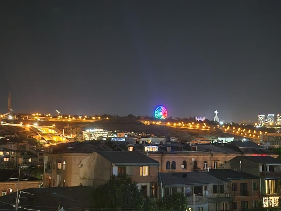 Night, Bird's eye view, City view