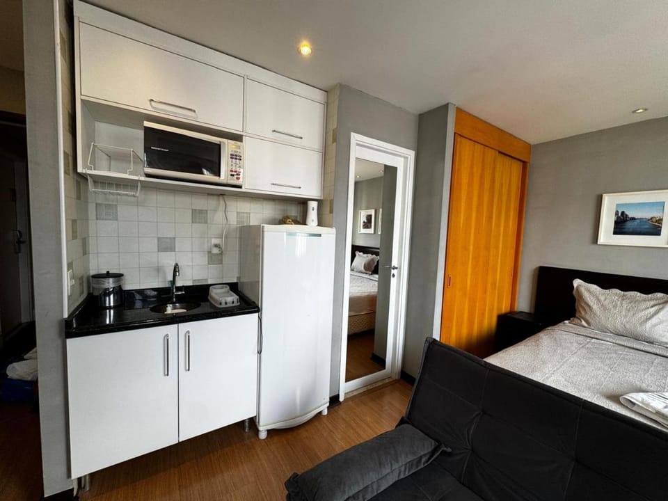 Flat Particular - Vila Olímpia com Vista Privilegiada 11º andar Apartment hotel in Sao Paulo City