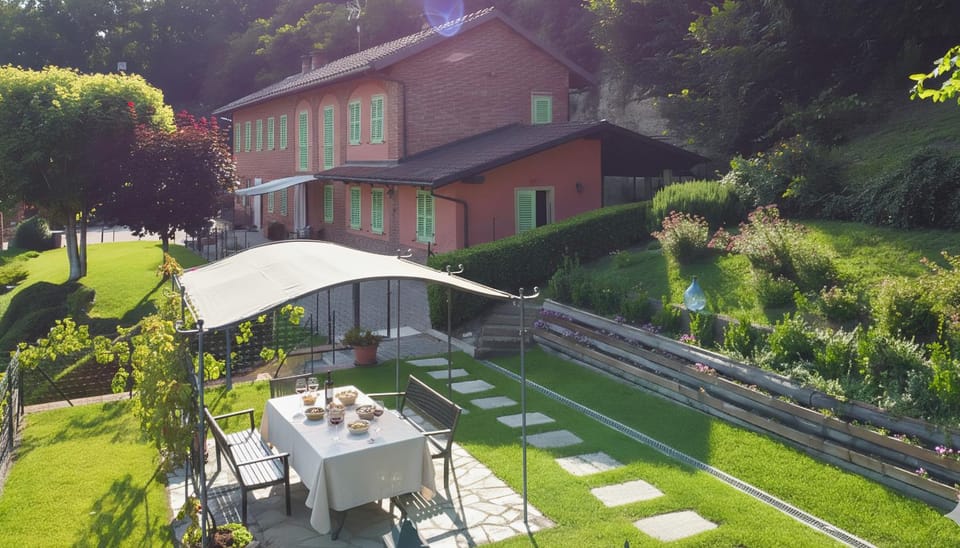 Patio, Natural landscape, Garden, Dining area