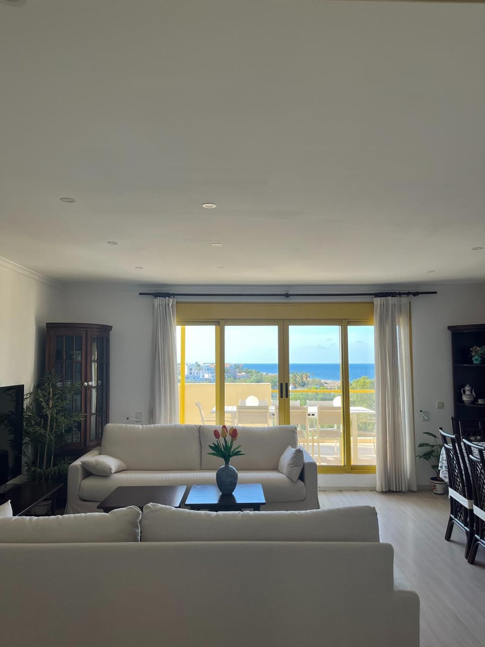 View (from property/room), View (from property/room), Living room, Photo of the whole room, Sea view