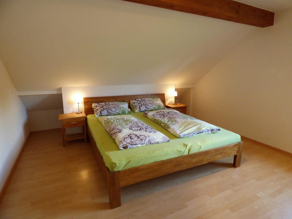 Property building, Living room, Bedroom